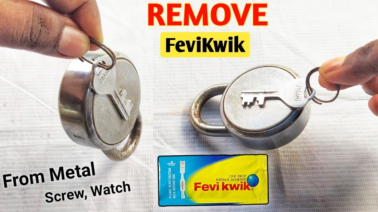 Feviquick Remover From Metal | How To Remove Feviquick From Hand