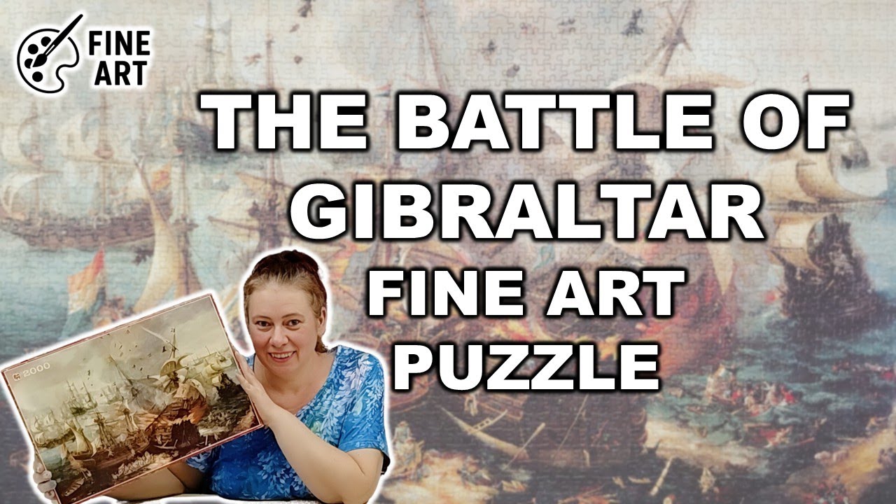The Battle of Gibraltar Puzzle | Jumbo Fine Art Series & the Mystery of the Artist