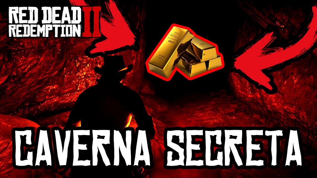 RED DEAD REDEMPTION 2 - A CAVERNA SECRETA Escondida e o TESOURO Enterrado