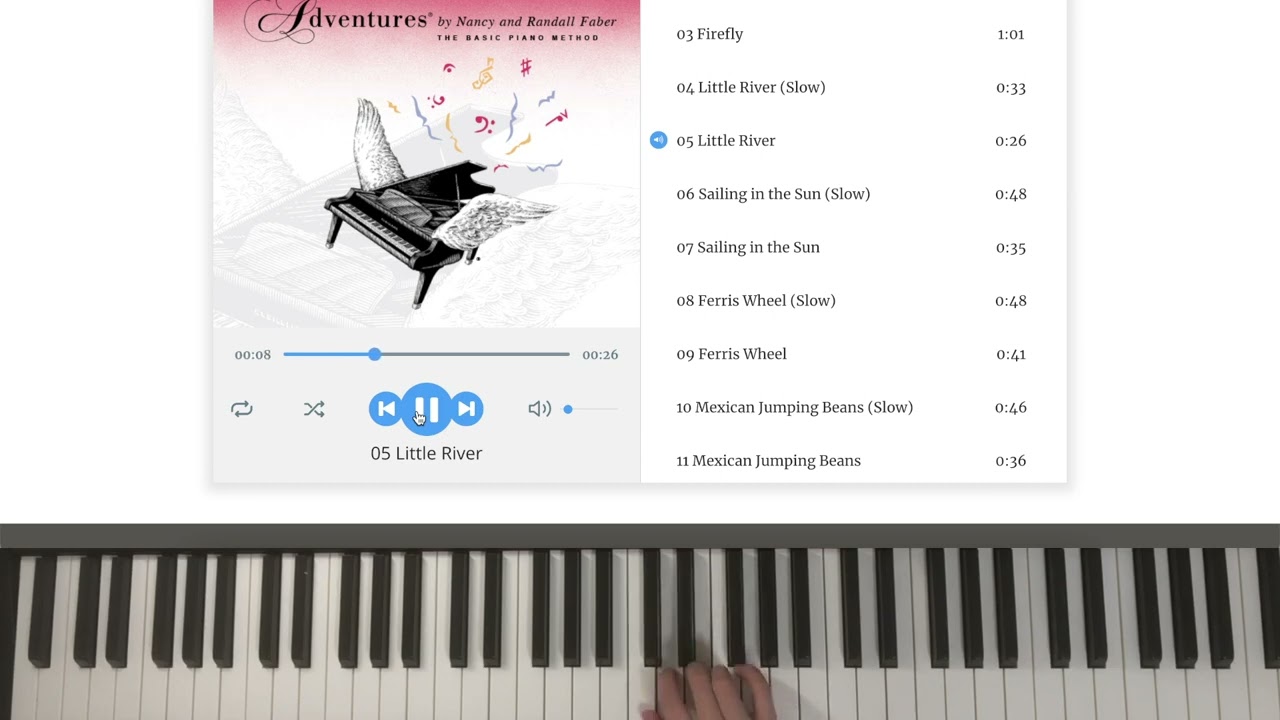 Little River ｜芬貝爾1鋼琴教本 Faber Level 1 Lesson Book