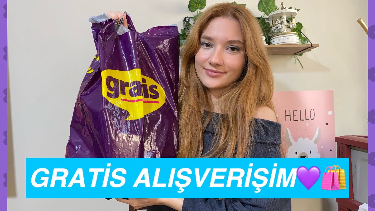 GRATİS ALIŞVERİŞİM💜🛍️/yeni birkaç şey deniyoruz‼️