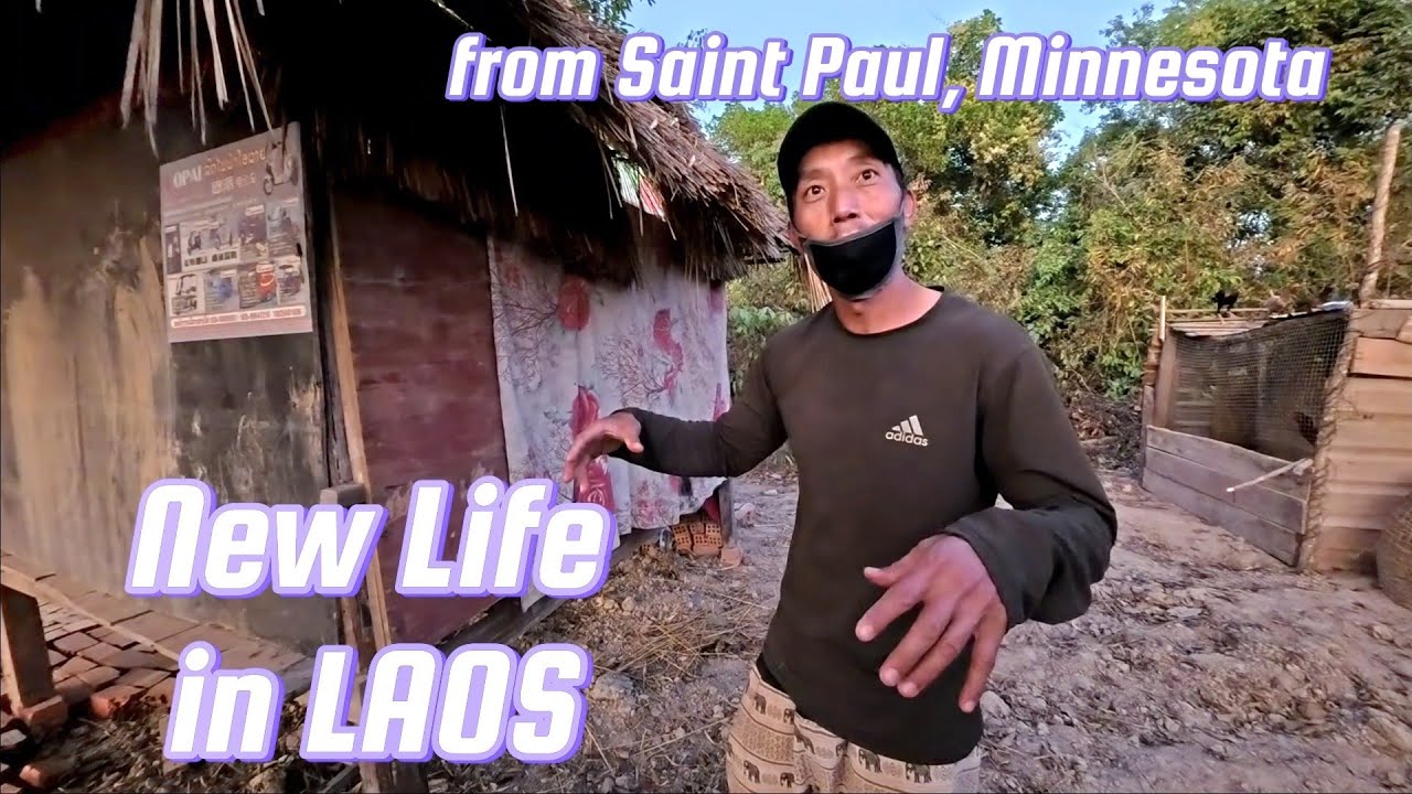 Hmong Deportee living his new life in Laos.