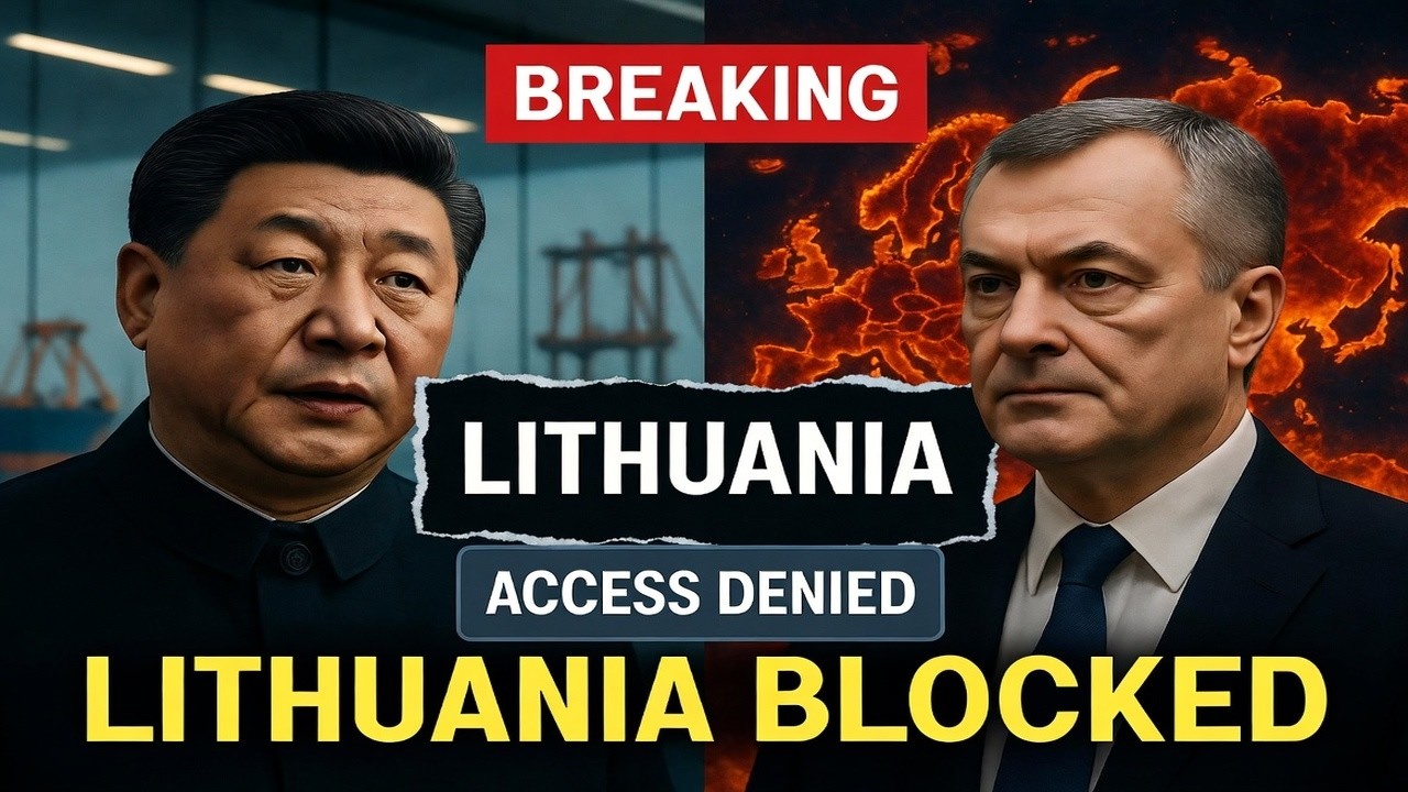 Литва противостоит Китаю &mdash; ШОКИРУЮЩИЙ ответ Пекина меняет всё!