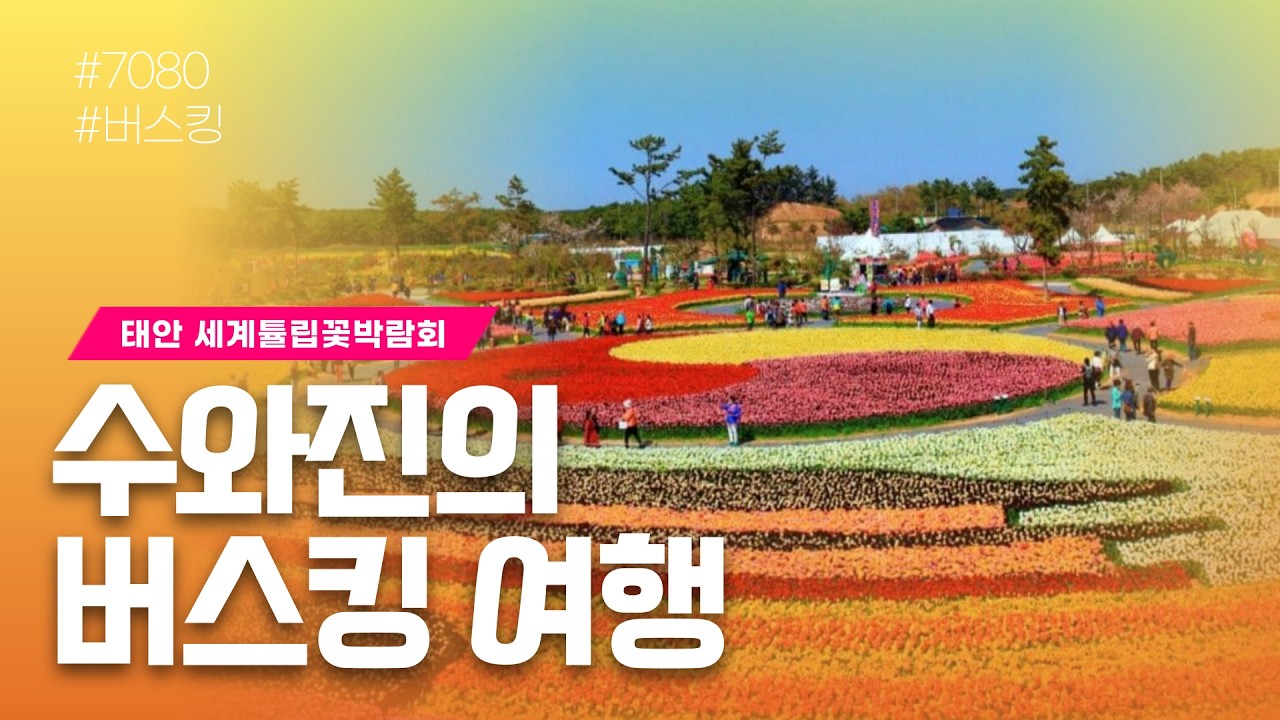 수와진의 버스킹여행 | 태안 세계튤립꽃박람회 | 2026.4.16