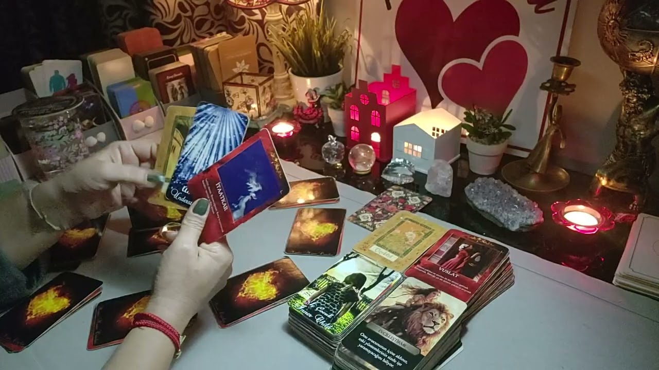 ❤ Kalp Açılımı ❤ Onun Kalbinde Siz?💏 Geçmiş/Şimdi/Gelecek