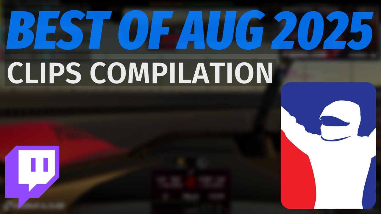iRacing - Clips of the Month: August 2025