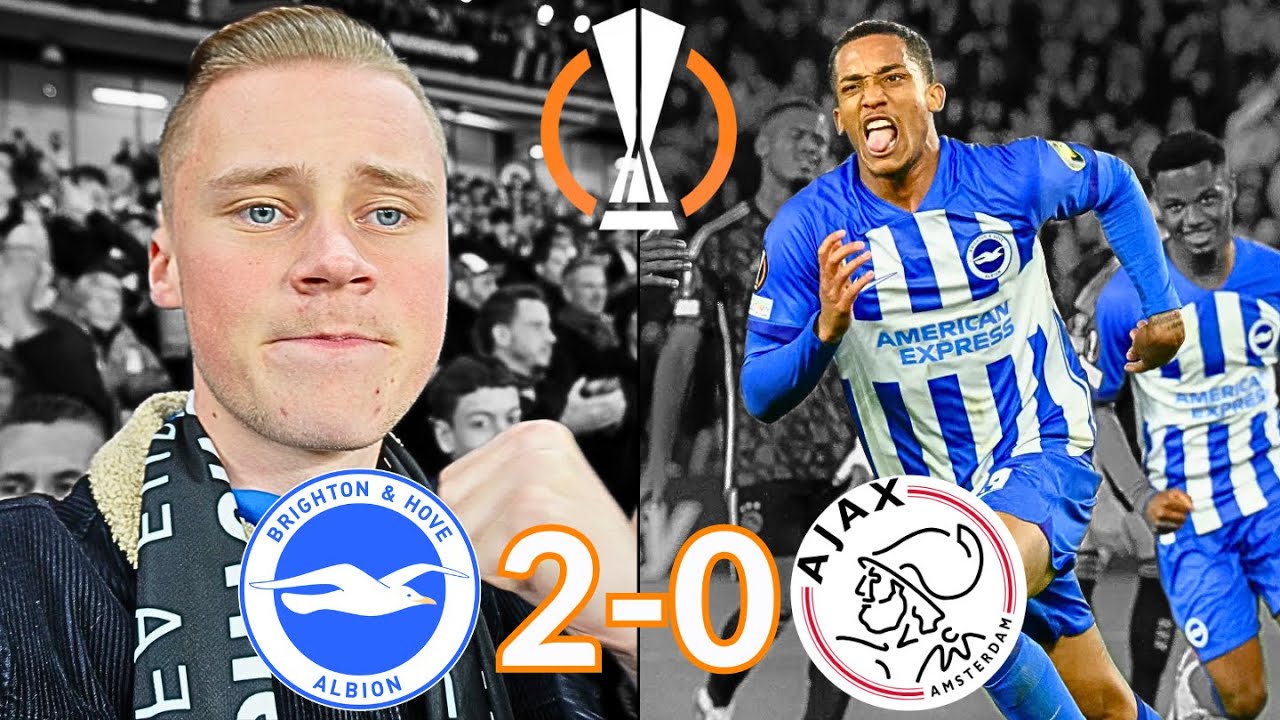 Brighton Made HISTORY!! | 2-0 | Brighton VS Ajax | Match Day Vlog