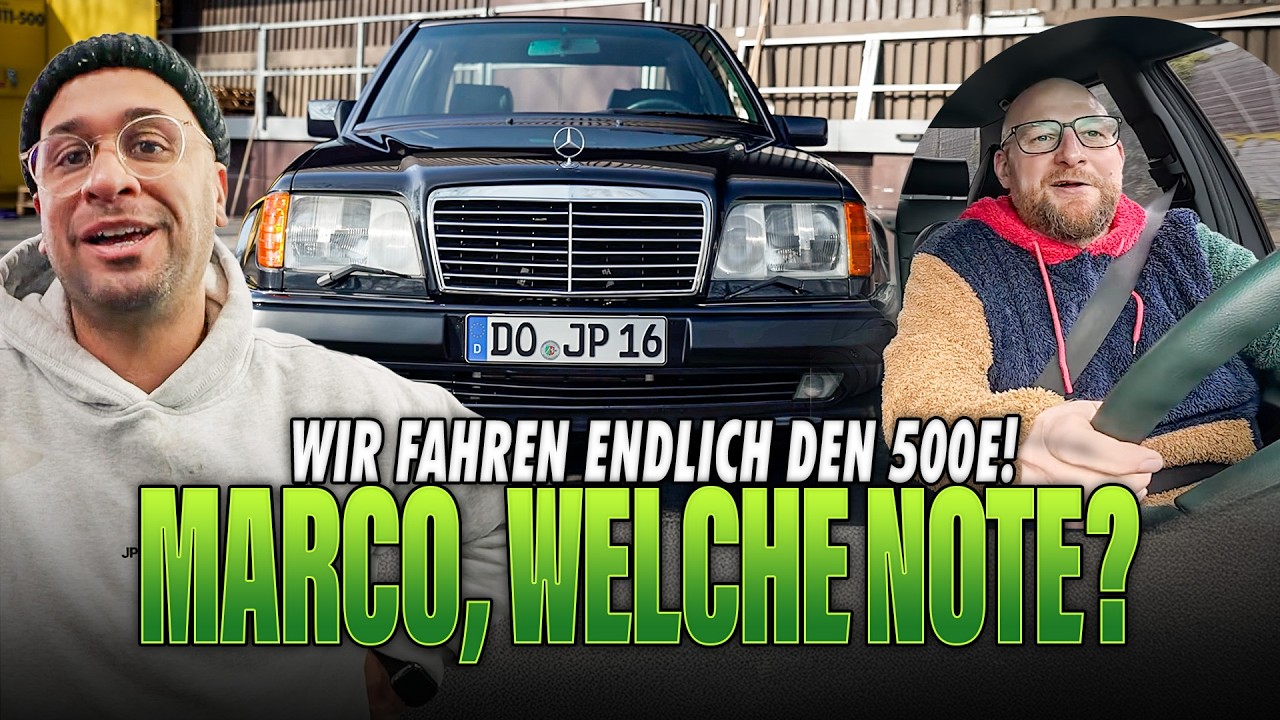 JP Performance - Marco, welche Note? | Wir fahren endlich 500E!
