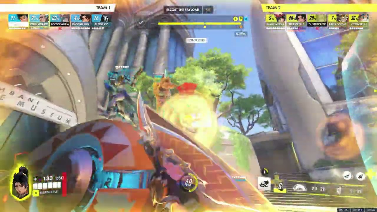 Capping the last point