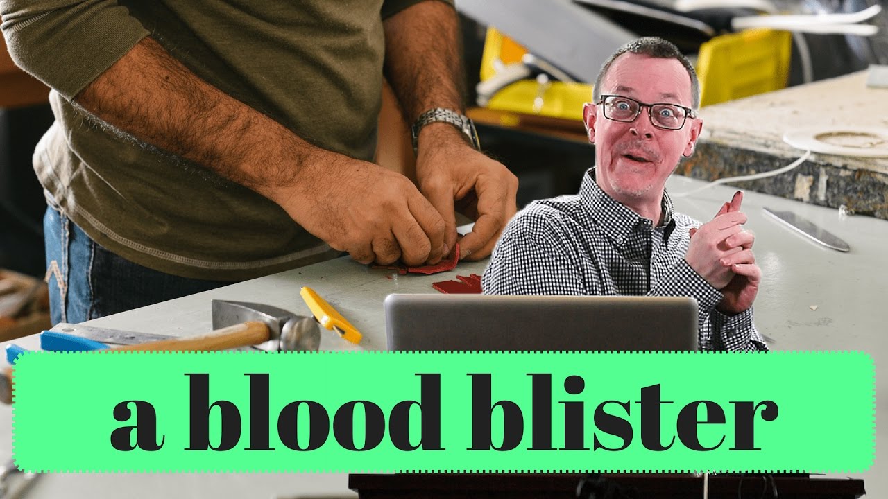 Learn English: Daily Easy English 1125: a blood blister