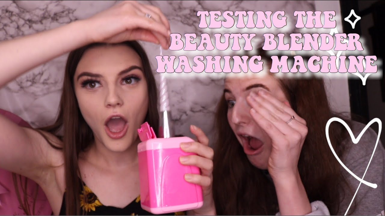 BEAUTY BLENDER AND BRUSH WASHING MACHINE! HIT OR MISS? TESTING WISH