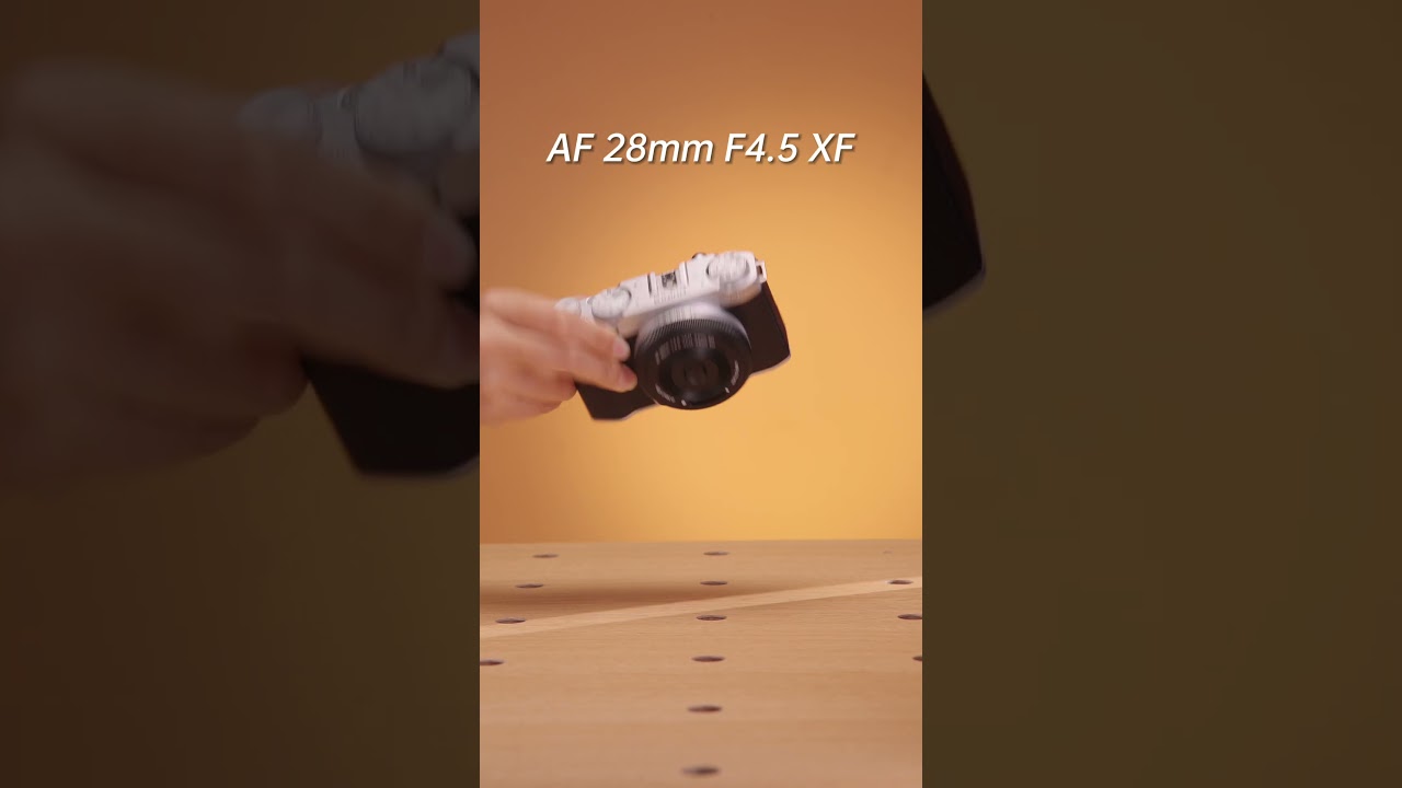 Viltrox AF 28mm F4.5 XF is ultra-light and slim, perfect companion for street photography#fujifilm