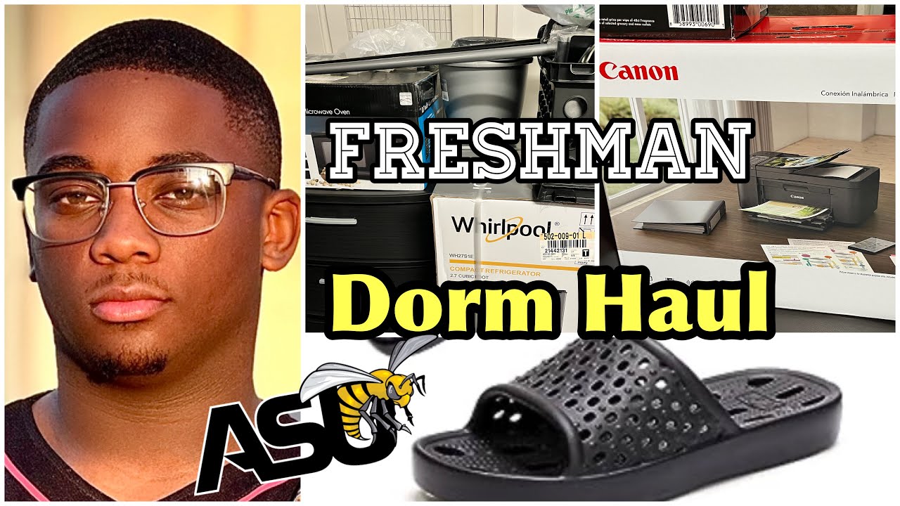 Isaiah's Freshman ASU College Dorm Haul 2023 | Guys Dorm Essentials What To Take To College