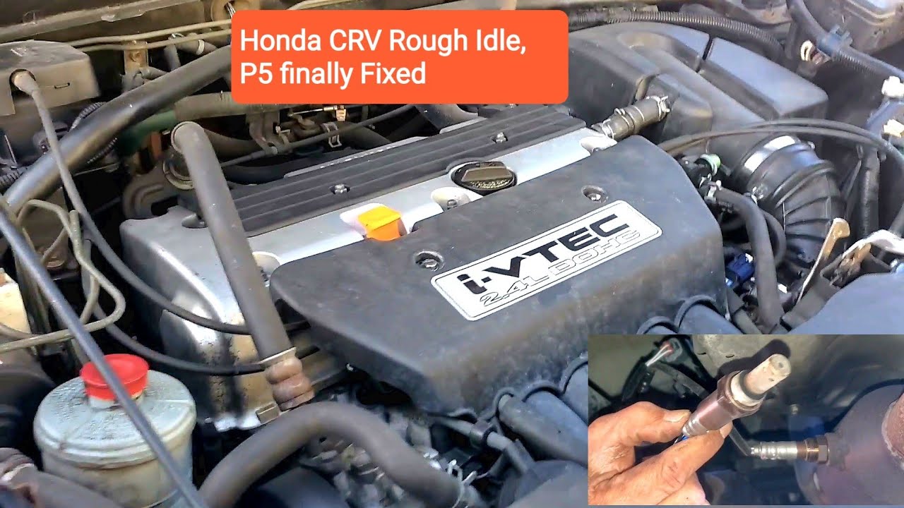 Как устранить неровный холостой ход на Honda CR-V 2.4L? Наконец-то найдена причина и устранено, с...