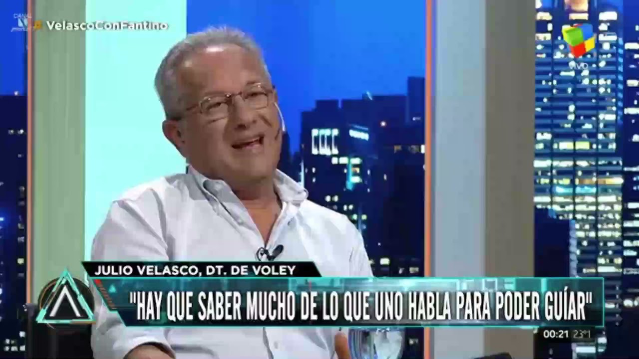 Julio Velasco habla sobre liderazgo y saber