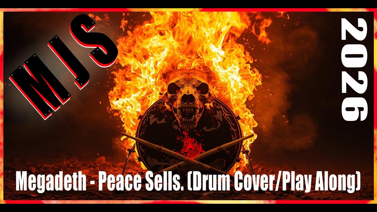 Megadeth - Peace Sells. (DrumCover/PlayAlong)
