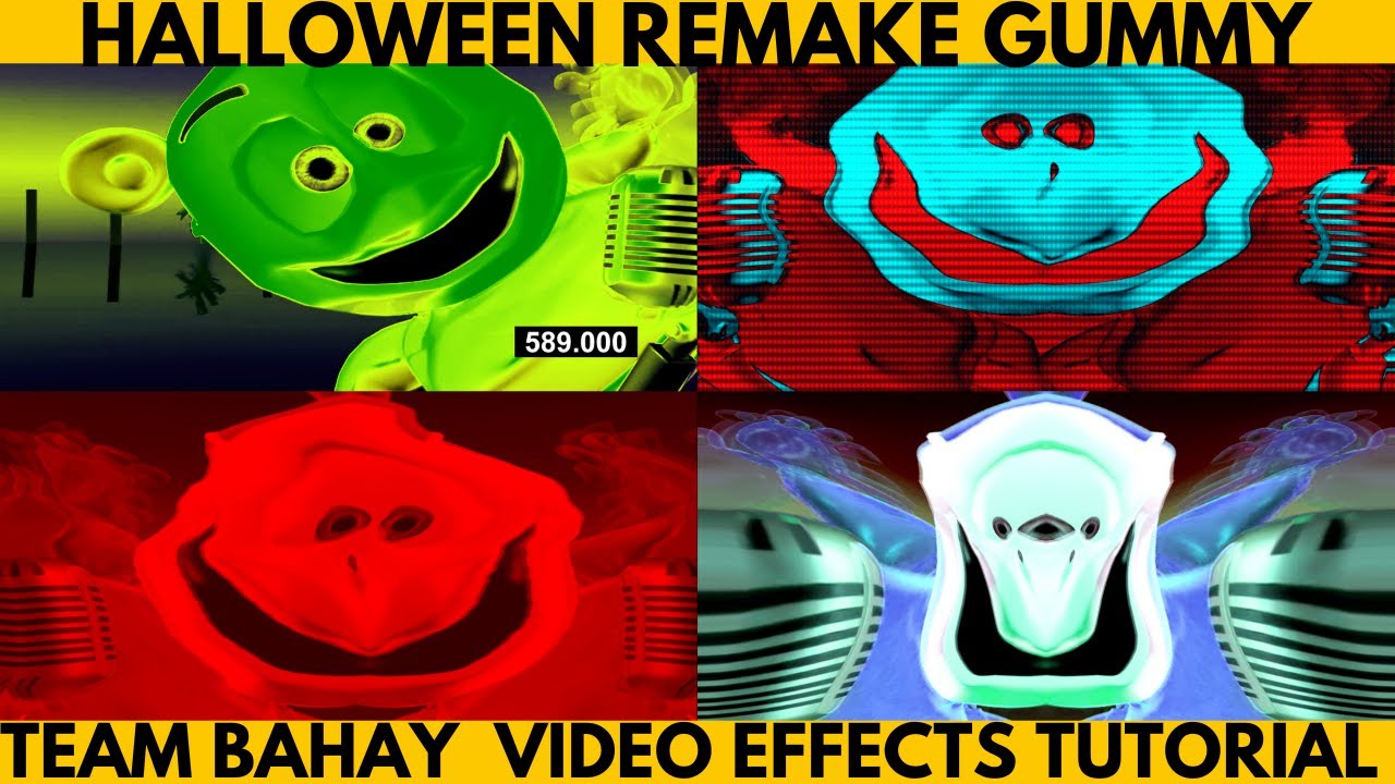 (VIDEO TUTORIAL) EXTRA LOUD! EFFECTS HALLOWEEN REMAKE Gummy Bear Gummibär Song 20 | VIDEO/AUDIO EDIT