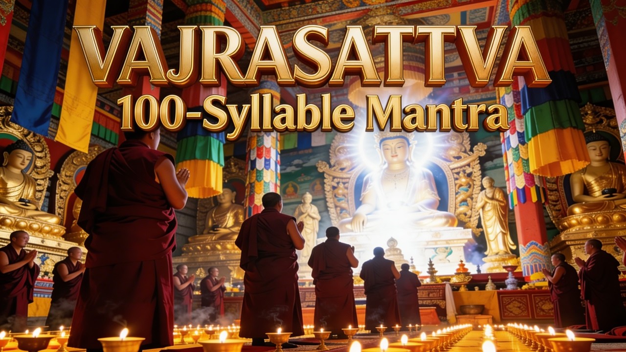 The Sound That Has Not Stopped for Ages — Tibetan Monks Vajrasattva 100-Syllable Mantra