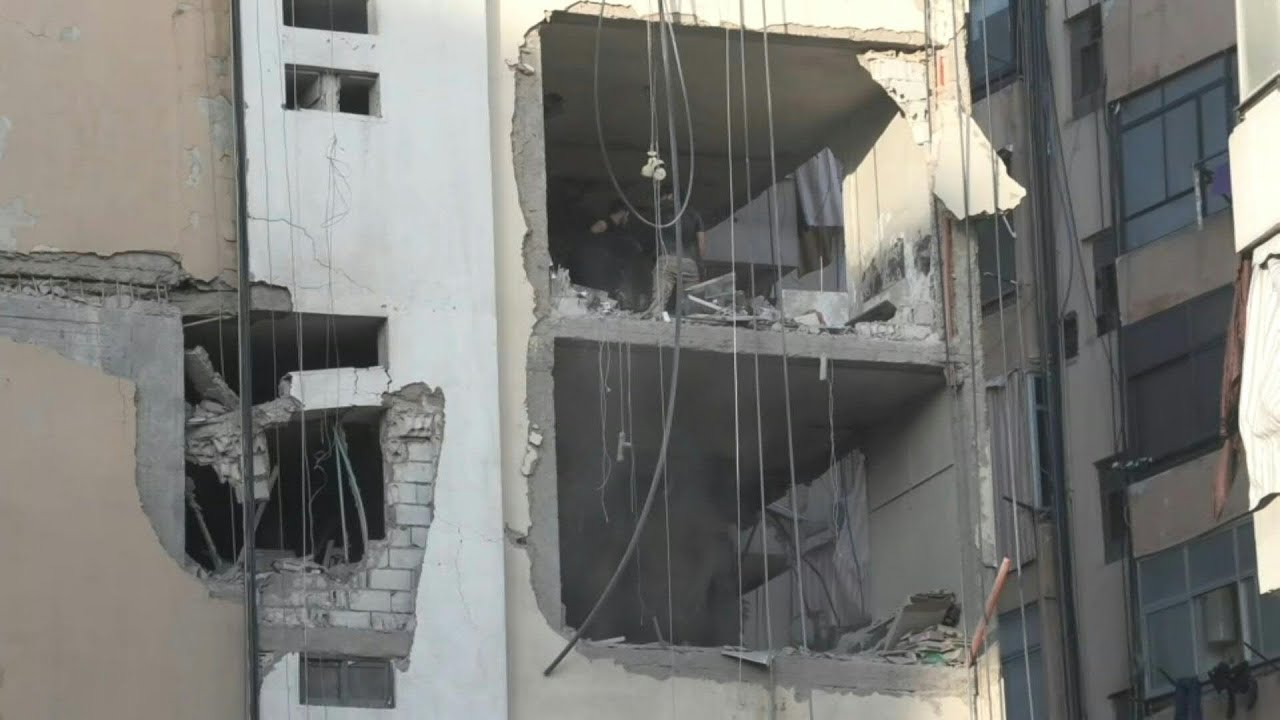 Aftermath of fresh Israeli strike on Beirut's southern suburbs | AFP