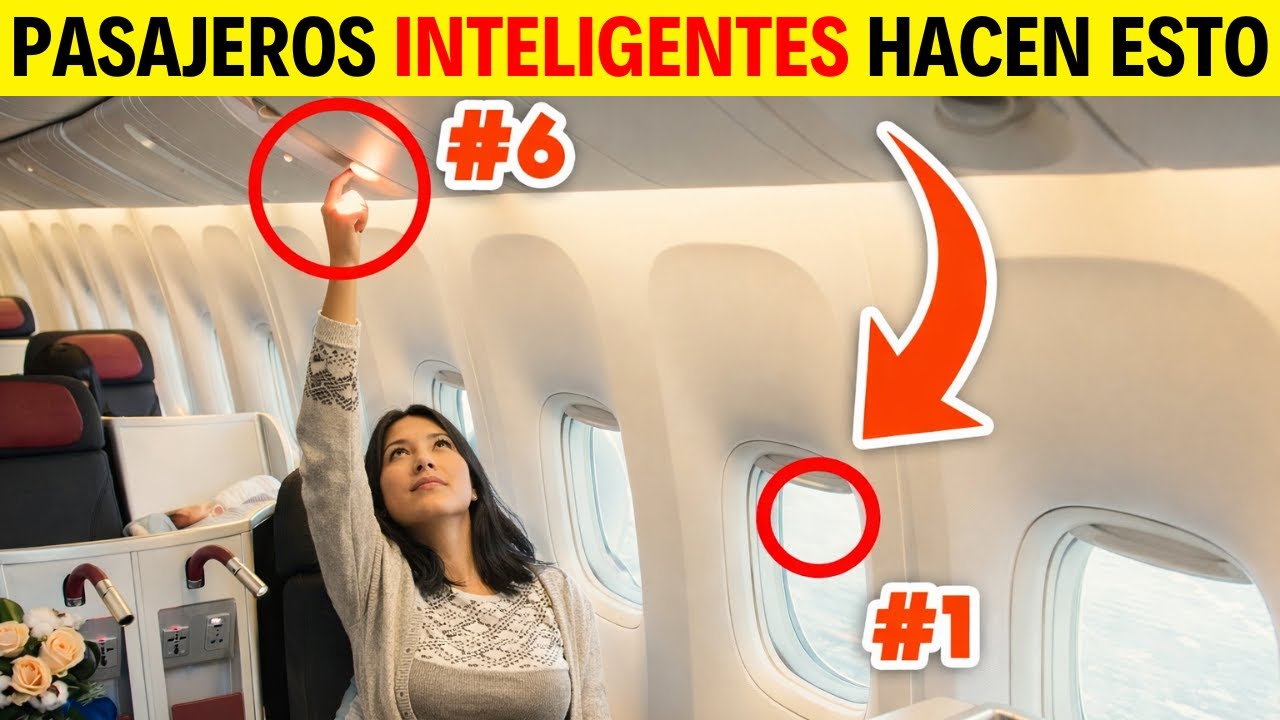 15 cosas que PASAJEROS INTELIGENTES hacen justo al ABORDAR un AVI&Oacute;N | Consejos de Viaje