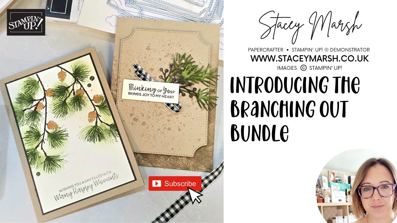 ПРЯМАЯ ТРАНСЛЯЦИЯ В ПОНЕДЕЛЬНИК ВЕЧЕРОМ, ПРЕДСТАВЛЯЮЩАЯ НАБОР BRANCHING OUT ОТ STAMPIN' UP!