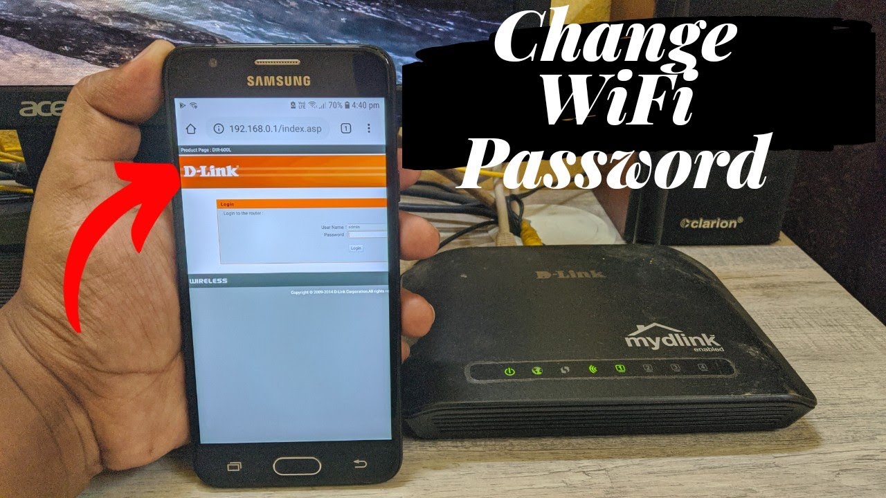 Как изменить пароль Wi-Fi с помощью мобильного телефона | Маршрутизатор D-Link