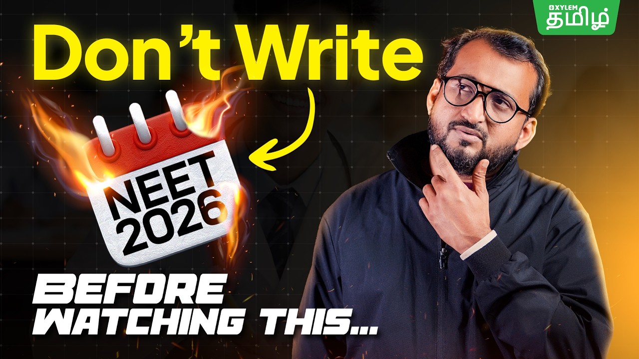 The 60-Day War Plan Before NEET | Don't Write NEET Before Watching This | Xylem NEET Tamil