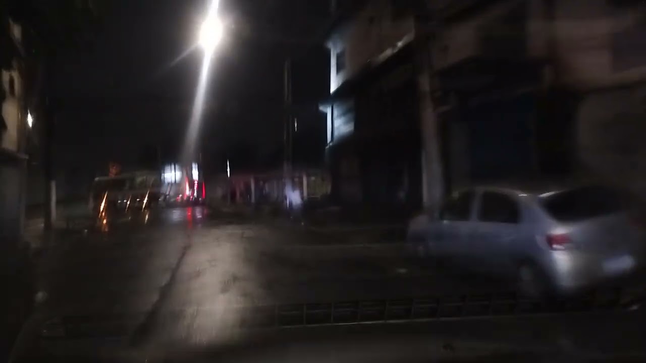 Dirigindo pela zona sul de São Paulo