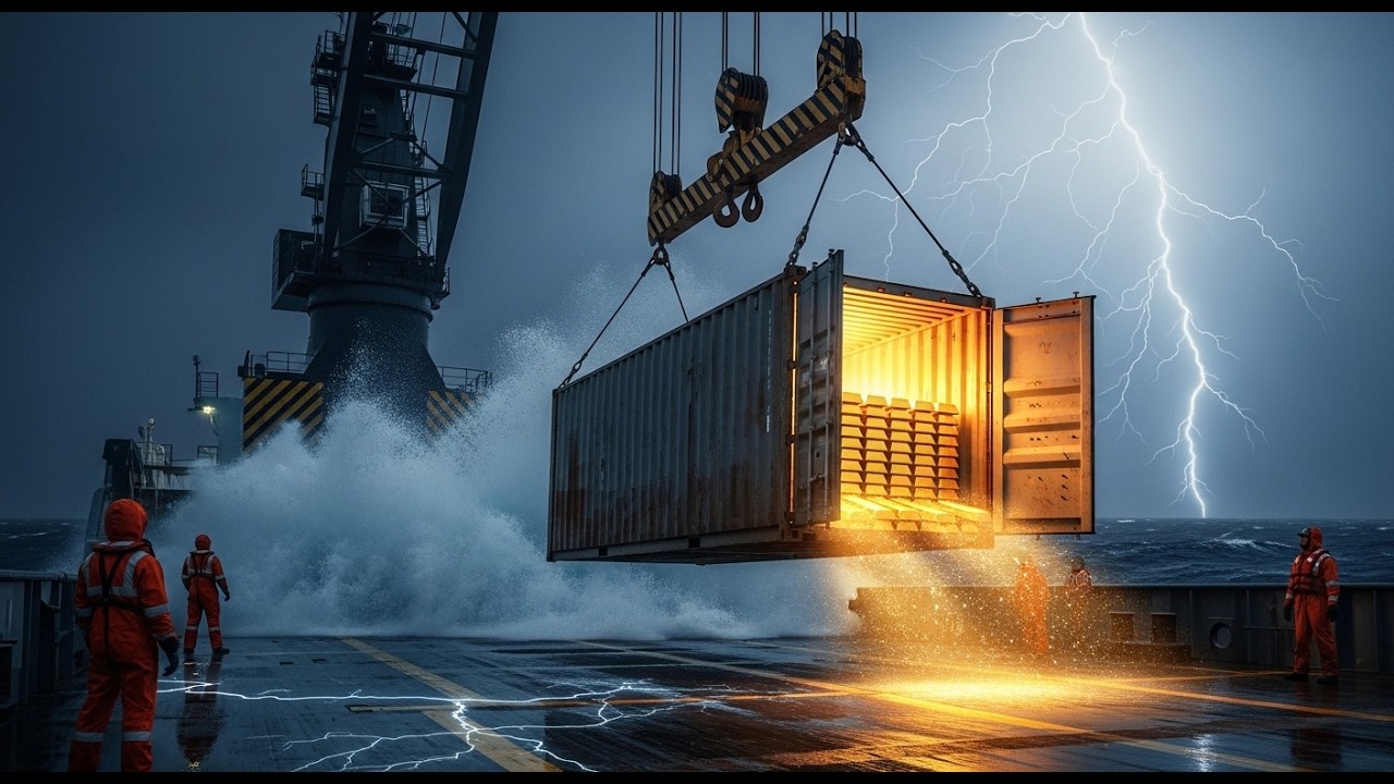 We Found a Gold-Loaded Cargo Container Under 2800 Meters of Water