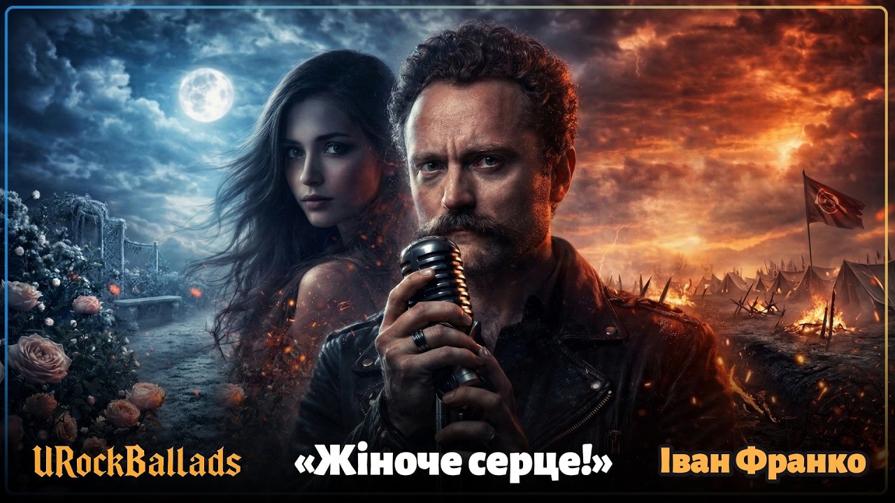 ЖІНОЧЕ СЕРЦЕ 🌹 Іван Франко — Таємниця душі в стилі Рок-балади | ПРЕМ'ЄРА 2026 | URockBallads