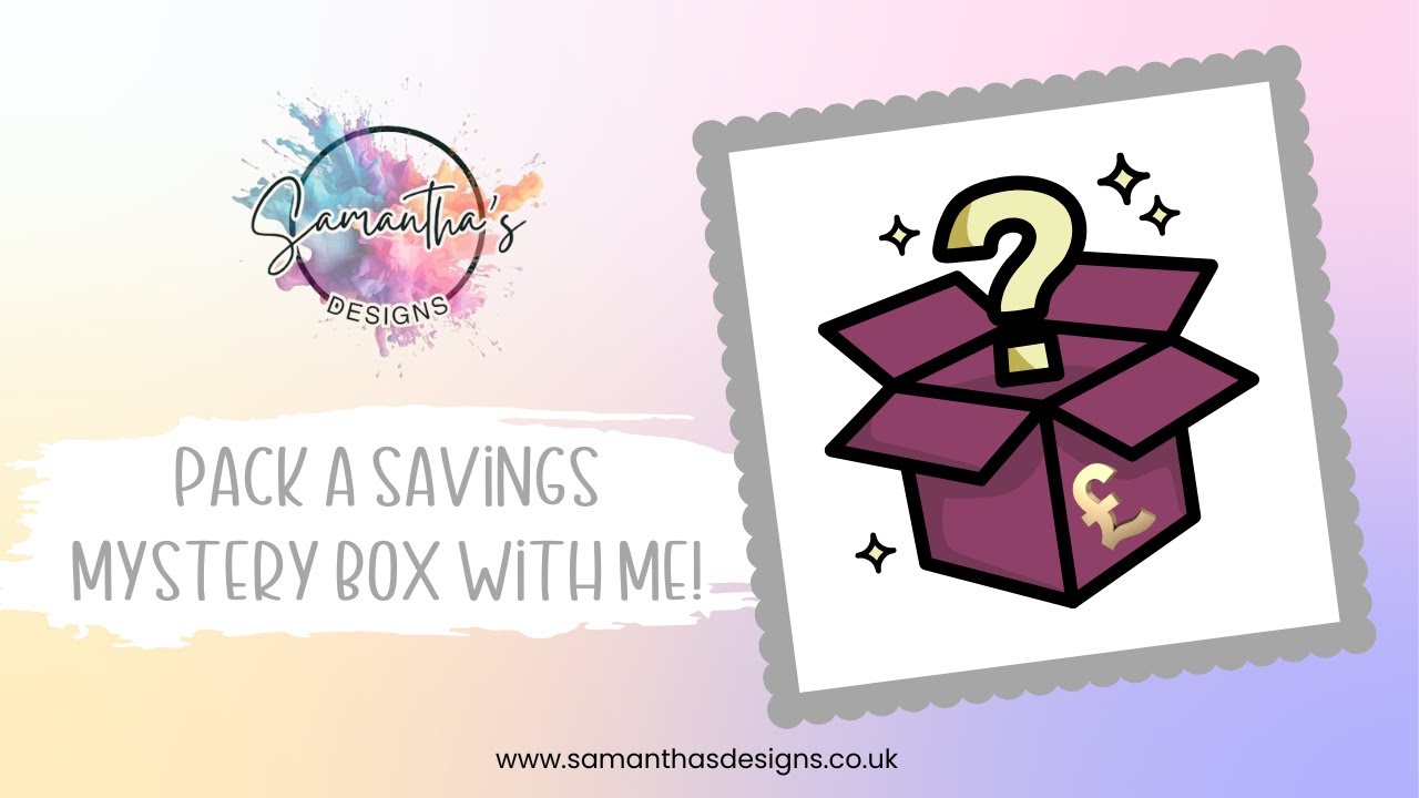 Pack a Savings Mystery Box with Me