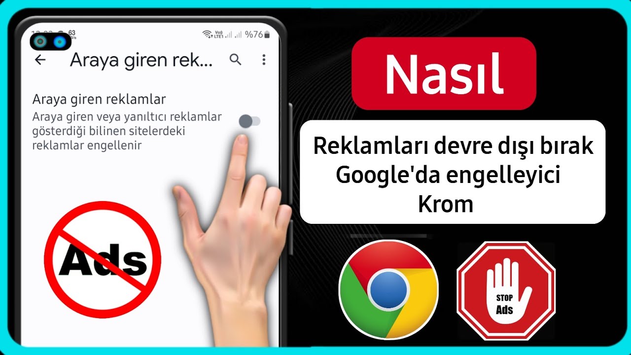 Android'de Google Chrome'da Reklam Engelleyici Nasıl Devre Dışı Bırakılır | Reklamları Durdur