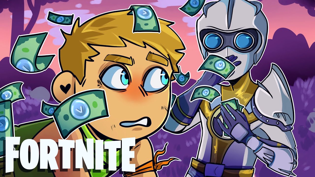 V-Buck Man SPREADS the WEALTH in Fortnite: Battle Royale (Fortnite Funny Moments & Fails)