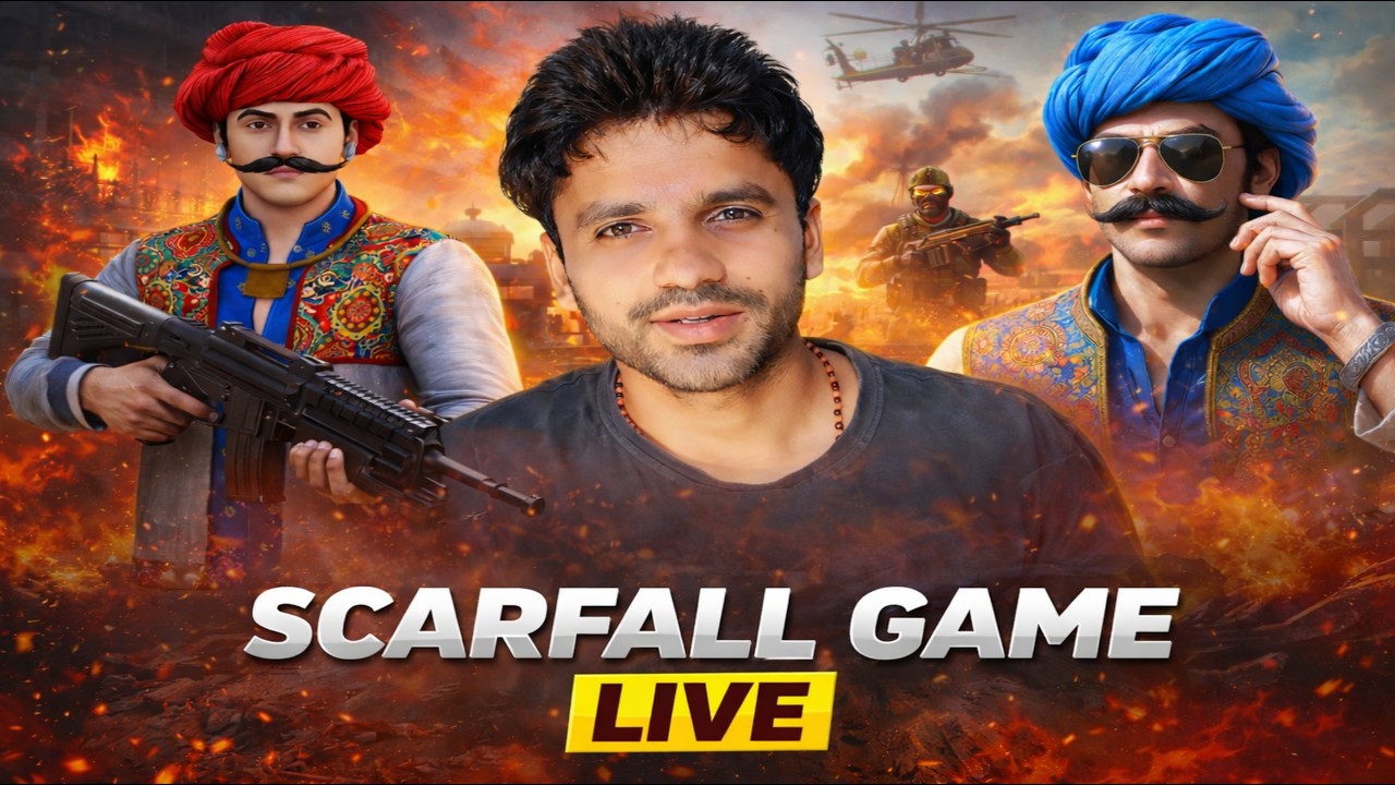 First Time On New Map 😱 | Scarfall 2.0 Live Stream