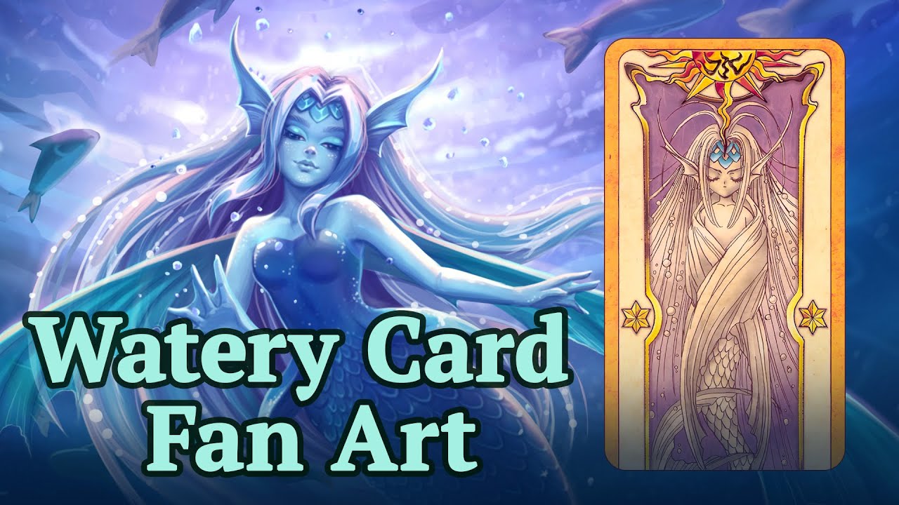 Cardcaptor Sakura – Watery Card | Speedpaint Fan Art