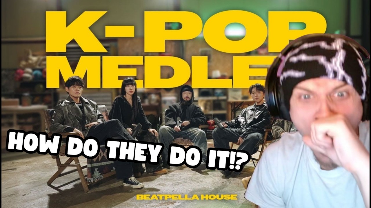 FIRST TIME REACTING TO BEATPELLA HOUSE - K-POP MEDLEY (BEATBOX)