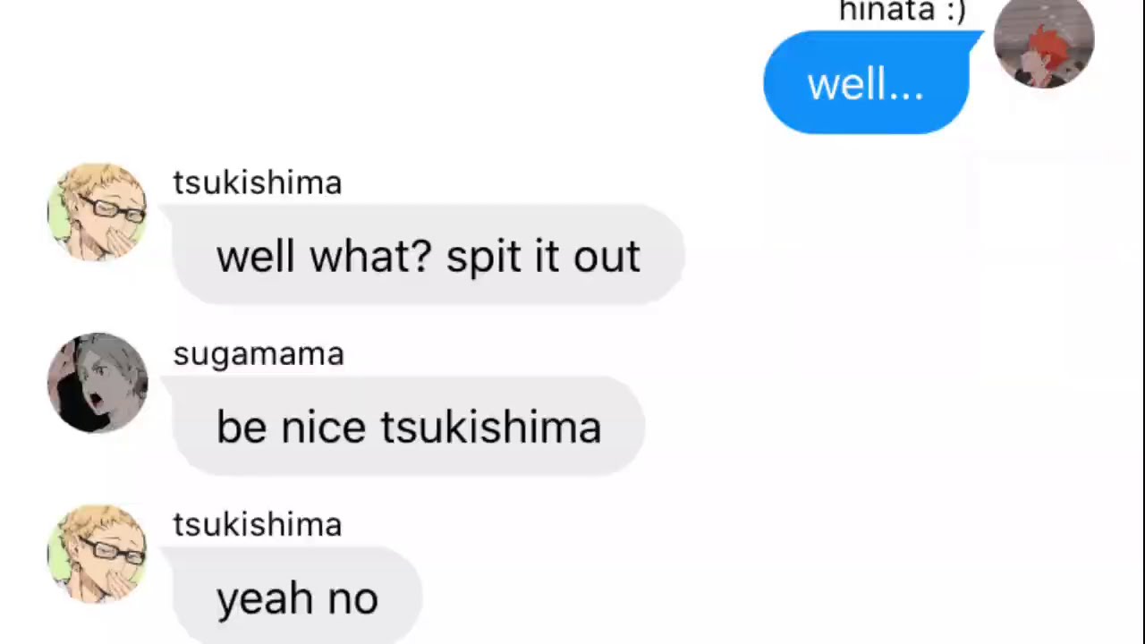 haikyuu texts- are those handcuffs??