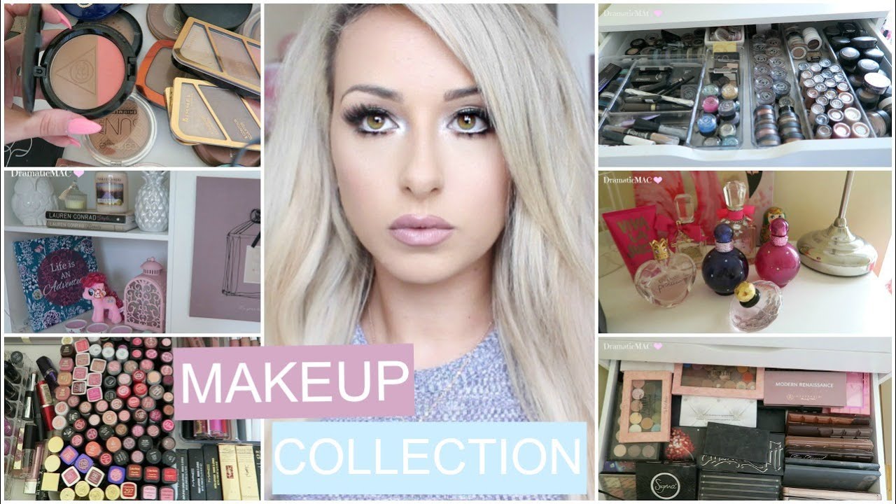 My Makeup Collection + Organization room tour 2016 DramaticMAC