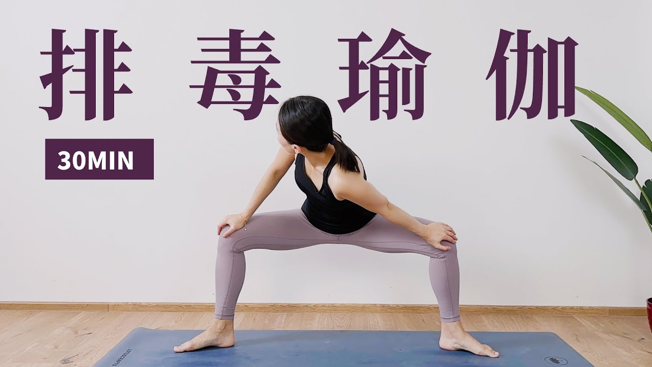 【30分钟排毒瑜伽🌟🌟🌟】清除体内毒素 促进淋巴循环 增强肠胃消化功能 | Yue Yoga