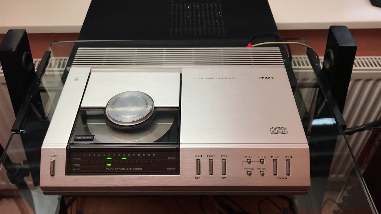 Philips CD100 ♪ Philips Labs Early Exemplar ♪ No-Os + Audiophile Mod