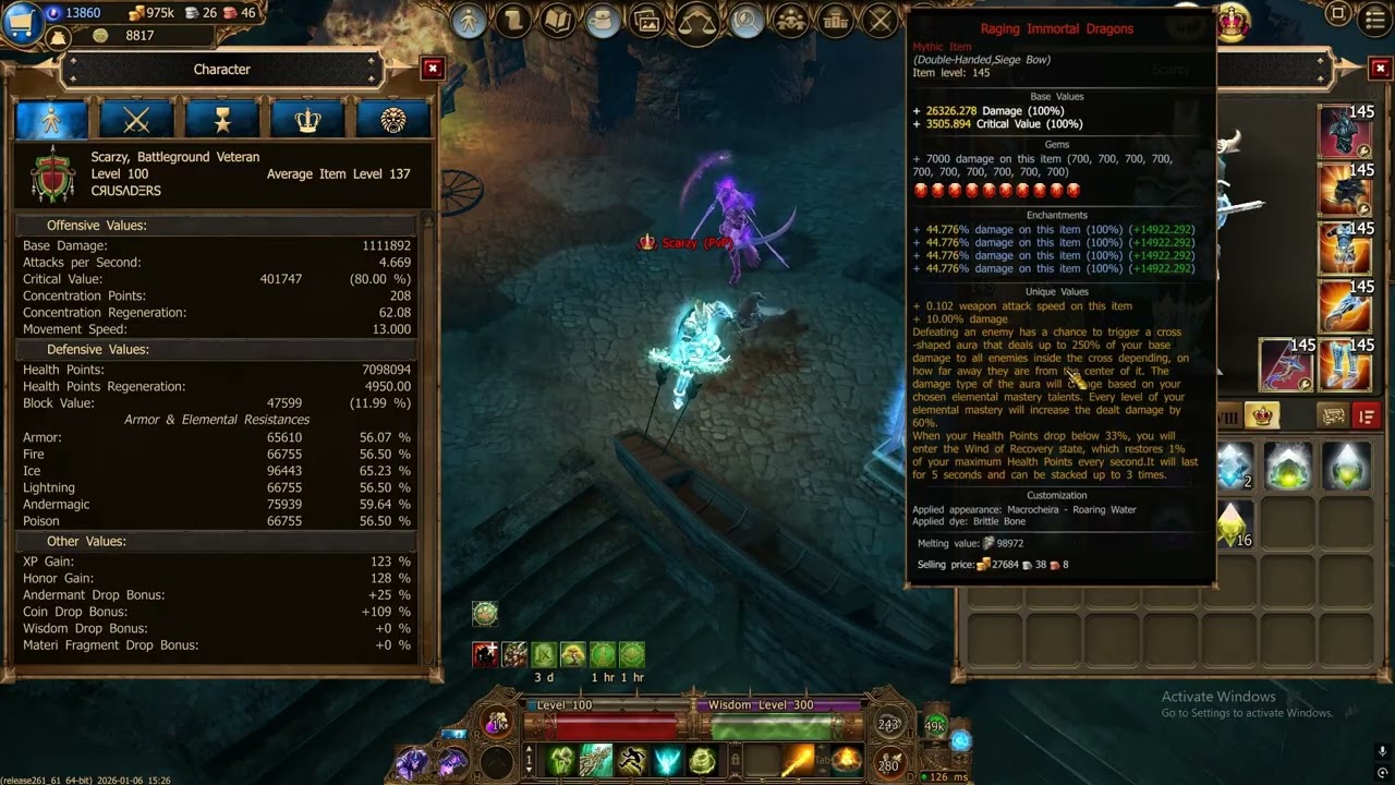 Drakensang online ranger new stats shadow souls