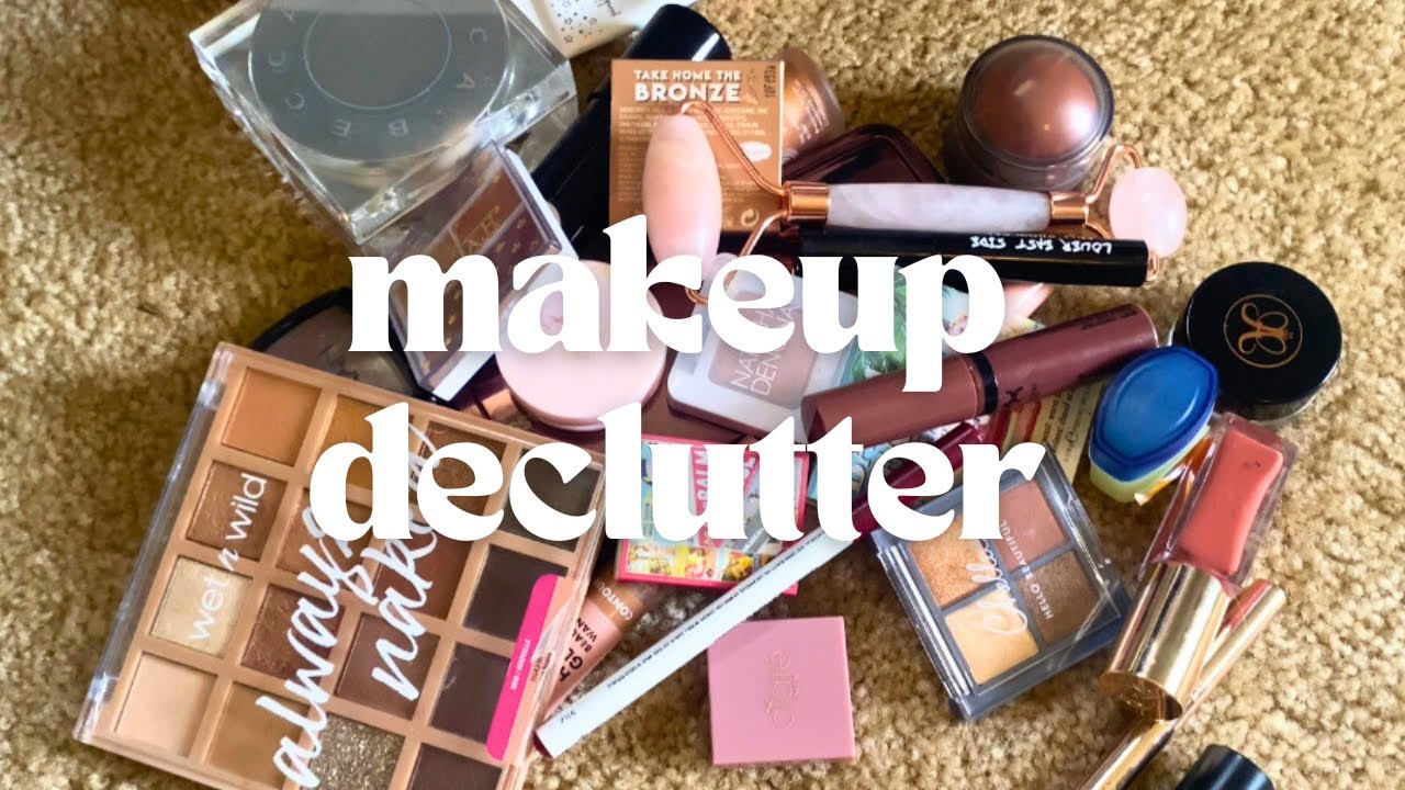 DECLUTTERING MY ENTIRE MAKEUP COLLECTION! Clean & Organize With Me