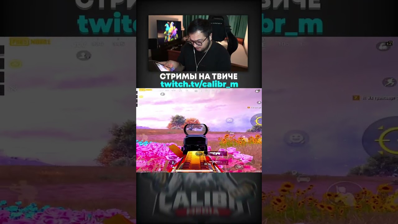 ❗️STREAMS ON TWITCH calibr_m #calibr #pubgm #pubg #calibrpabg #calibrpabg