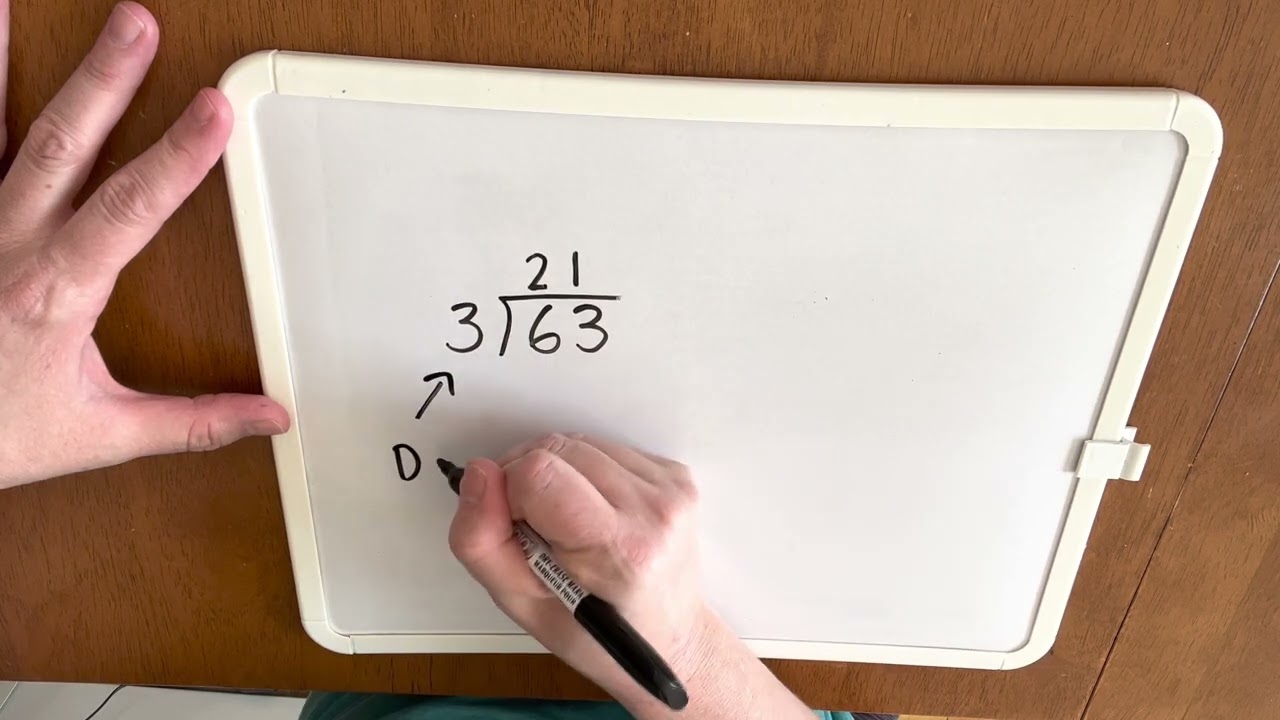 Divisor, Dividend and Quotient: Trick to help you remember which is which!