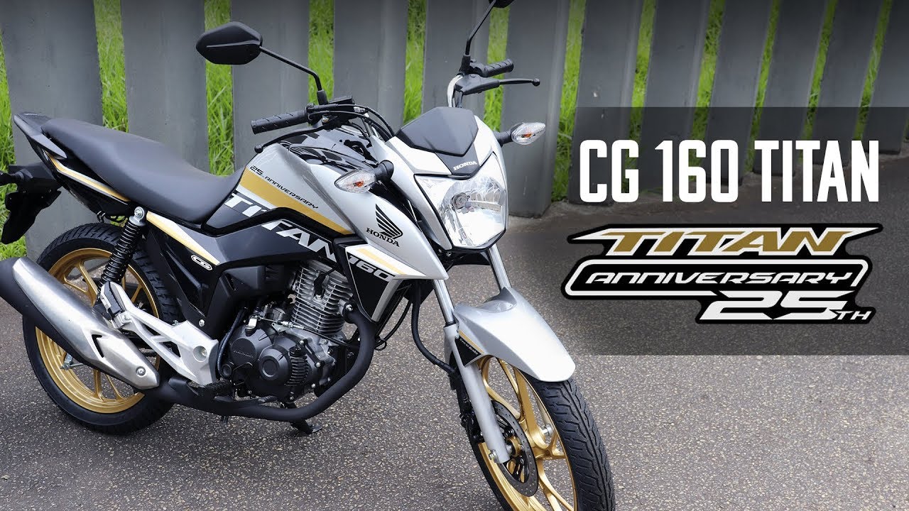 Avaliação: CG 160 Titan 25 anos + Comparativo com a Titan 2019 (25th Anniversary Edition)