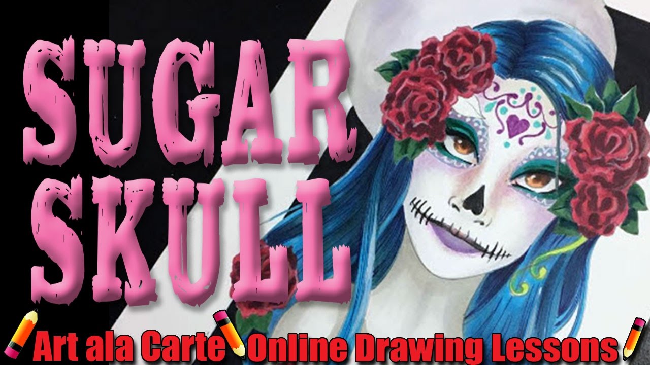 Creating a Sugar Skull Face