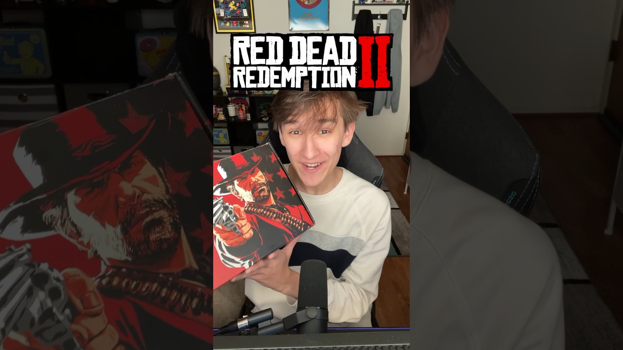 Распаковка коллекционного издания Red Dead Redemption 2