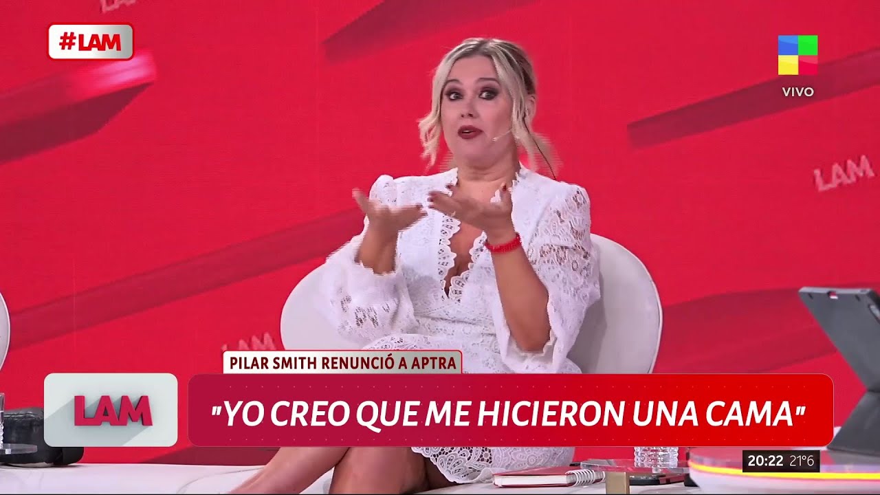 💣 PILAR SMITH RENUNCIÓ A APTRA: 
