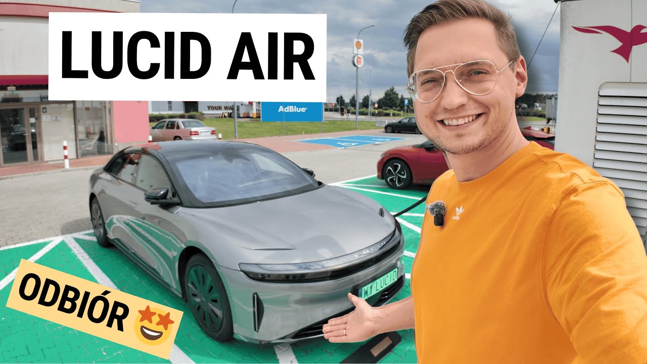 Elektryk z największym zasięgiem na rynku! Lucid Air GT i 950 km zasięgu i UCIĘTE KABLE 🤯