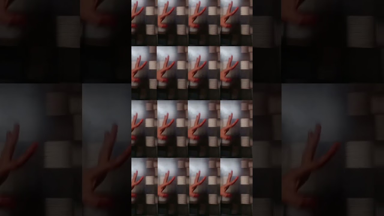 Hand collage effect 